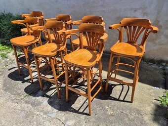 Ton renovovavé barové židle vzor 135 (č.42)