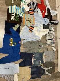 Oblečení kluk 0-6 měsíců (50-68)