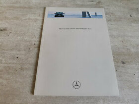 Prospekt Mercedes-Benz S Coupé C140, 48 stran, německy 1994