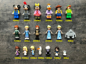 Nové LEGO figurky Disney (toy story, frozen, mickey mouse, p