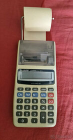 Prodám páskovou kalkulačku Sharp ELSI MATE EL-1611L - 1