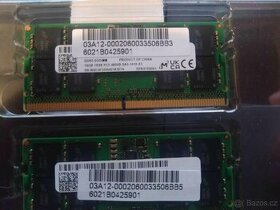 Operační pamět RAM DDR5 2x16GB SO-DIMM - Nové nepoužíté