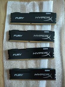 HyperX Fury 2133mhz, 16gb, 4x4gb