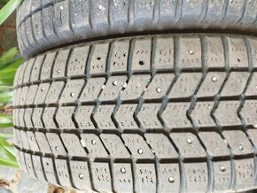 plechová kola s pneu M+S 205/55/16 5x112 6mm s HROTY