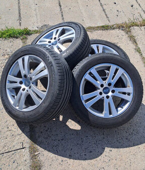 Alu disky+letní pneu na Ford Focus