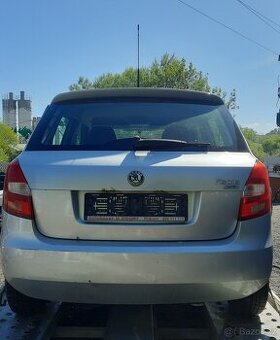 nd ze škoda fabia 2, 1.2.HTP 44kW, stříbrná