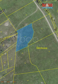 Prodej pole, 1801 m², Štěchovice