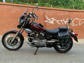 Nádherná Červená Zachovalá Yamaha Virago XV 125