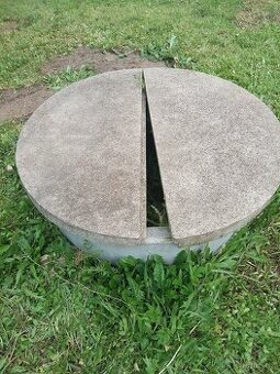 betonový kryt studny
