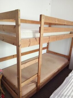 Patrová postel z masivu 206x100x157