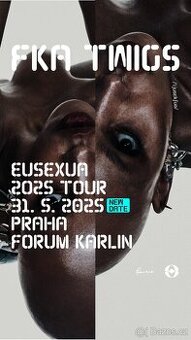 Vstupenka na FKA Twigs v Praze