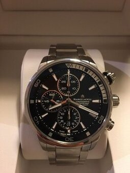 Maurice Lacroix Pontos S Chronograph Automatic Watch - Stříb - 1