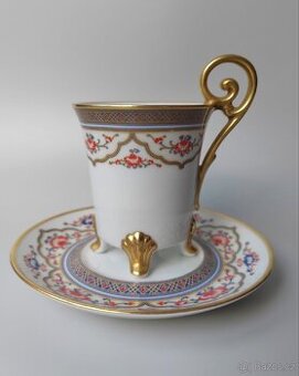 Elegantní dvoudílná porcelánová sada od Tirschenreuth