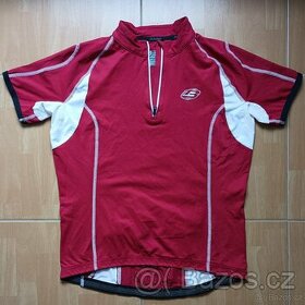 Cyklistický dres zn.Briko červeno-bílý