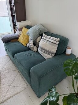 IKEA KIVIK 2místná pohovka, Kelinge šedotyrkysová
