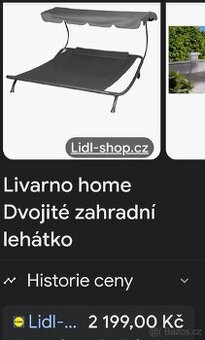 Záhradní lehátko - 1
