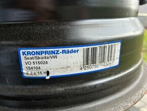 Plechové disky vw škoda seat 5x112 6J x 15