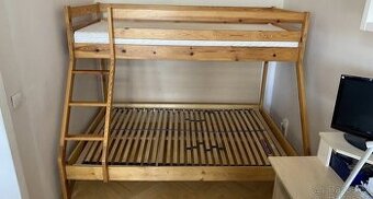 DOVOZ MOŽNÝ dvoupatrová postel 90x200 a 140x200