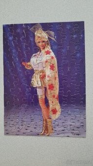Retro puzzle Barbie
