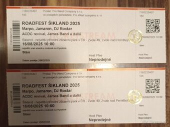 Roadfest Šikland 2x vstupenka