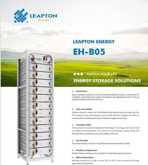 Leapton Baterie Rack 61,44 kWh