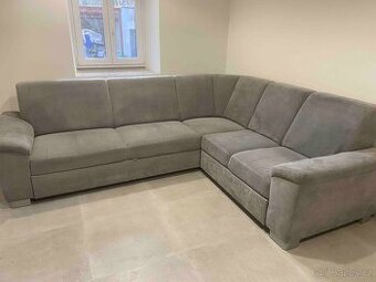 Sedací souprava šedá - pravý roh