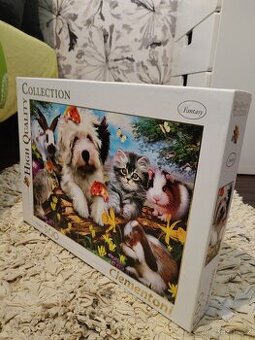 Puzzle 500 dílků – zvířata