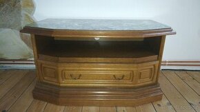 Televizní stolek Masiv Buk