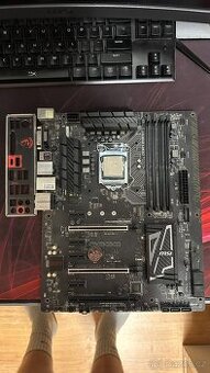MSI Z170A GAMING PRO CARBON + i5-6600K (4C/4T)