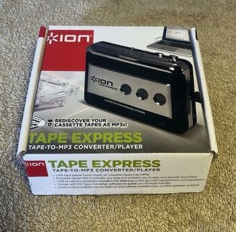 ION Tape express kazeta na MP3 prepisovac