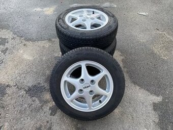 Alu kola 13" + zimní pneu 155/70 R13, 4x100mm