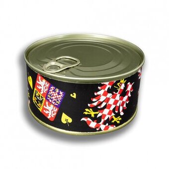 Opasek dárkový Moravská orlice 4 cm - černý