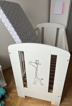 Postýlka IKEA vč. matrace TOP stav