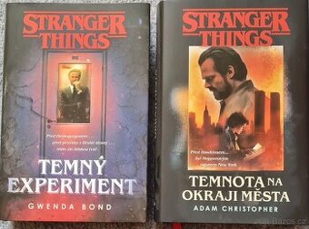 2x kniha Stranger Things - skvělý stav