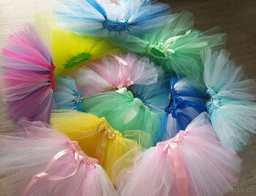 Tylové tutu sukýnky