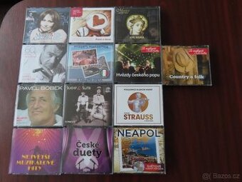 Sbírka různých CD