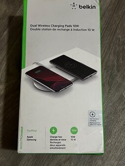 BELKIN DUAL BEZDRÁTOVÉ NABÍJENÍ - NOVÁ