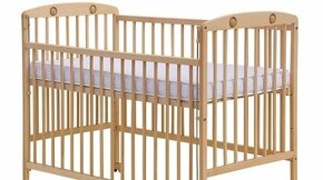 Postýlka 120 x 60 + matrace + mantinel