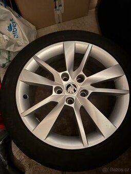 ALU kola letní Škoda 5x112 R17 Trius 225/45/17