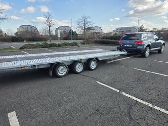 Auto přepravník Niewiadow 6x2.1m, 3 nápravy