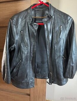 Kožená bunda zn.Luisa Cerano, vel.38.