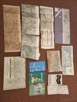 Staré mapy a průvodce