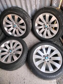 4ks alu disky orig. BMW 5x120 R18 + snimače tlaku