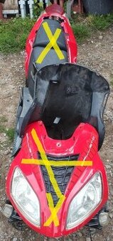 Kentoya Viron - skútr .Prodám ND .Motor není