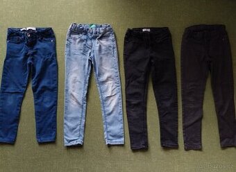 Rifle, kalhoty vel. 128, zn. Benetton,  Lindex