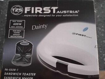 TOUSTOVAČ SANDWICH ELEKTRICKÝ GRIL FIRST AUSTRIA