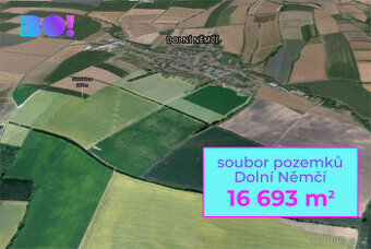 Prodej pole, 16 693 m², Dolní Němčí