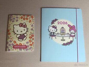 Hello Kitty Dětské měsíční diáře 2026