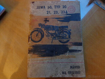 Návod k obsluze Jawa 23 Mustang