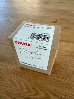 Držák sprchy polohovatelný, Ravak White Velvet 611.10WV